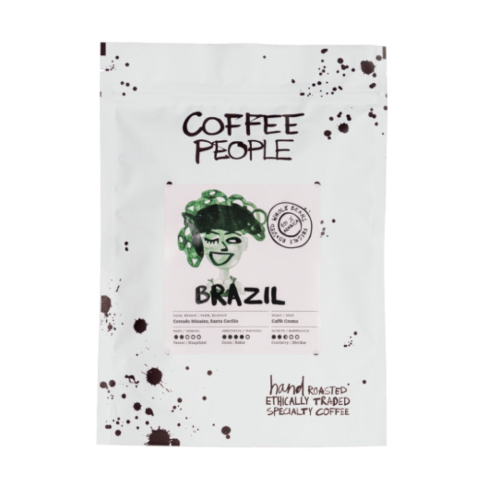 Coffee People Brazil Cerrado Mineiro, Santa Cecilia Dark Roast kahvipavut 500 g