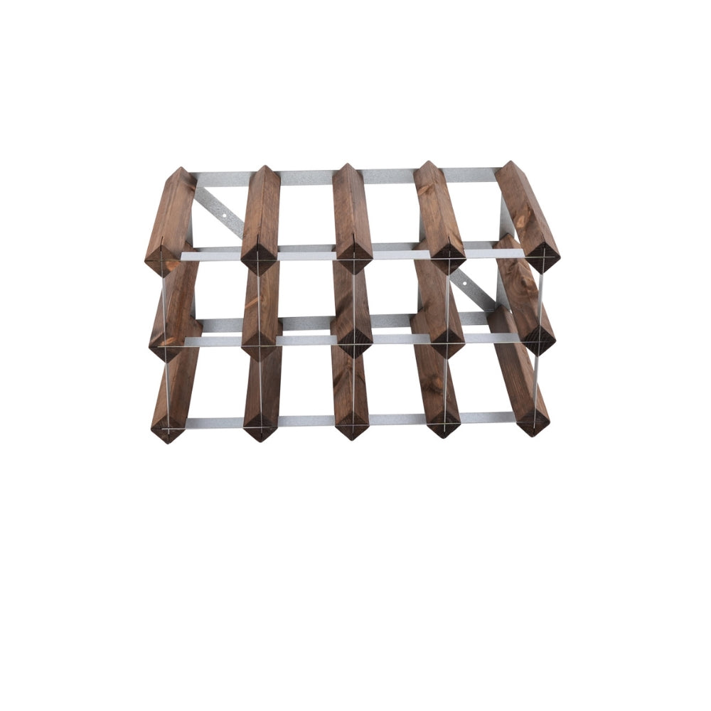 TSWRF viinipulloteline 12 pll koottava Dark Oak