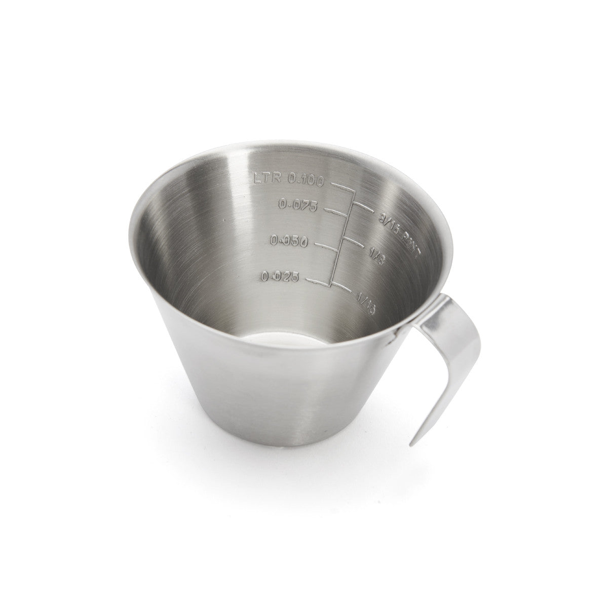 De Buyer mitta, ruostumaton teräs 1 dl