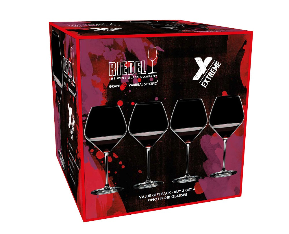 Riedel Extreme Pinot Noir 3+1 lasin bonuspakkaus