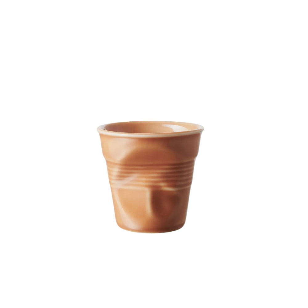 Revol Froissé -espressokuppi 8 cl vaaleanruskea