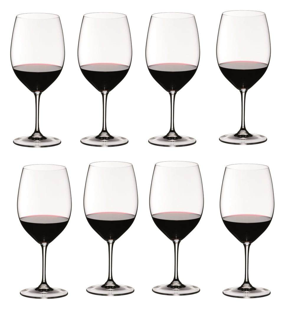 Riedel Vinum Cabernet -punaviinilasin 6 + 2 kpl Bonuspakkaus