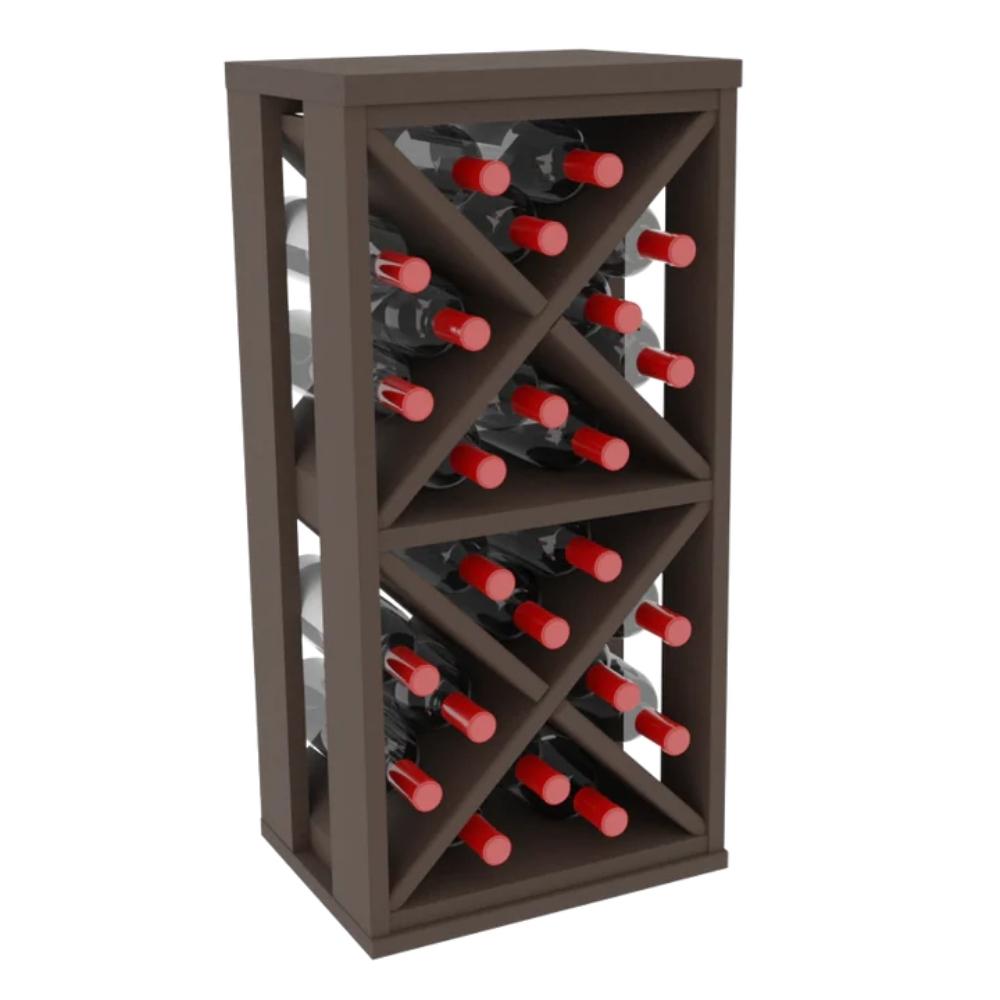 TSWRF viinipulloteline 24 pll koottava Dark Oak