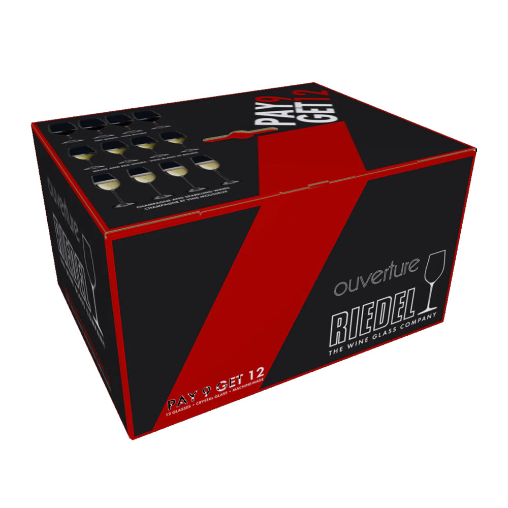 Riedel Ouverture 12 kpl -lahjasetti