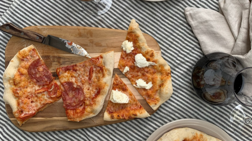 Kesäherkuttelun ykkönen: Pizza grillissä
