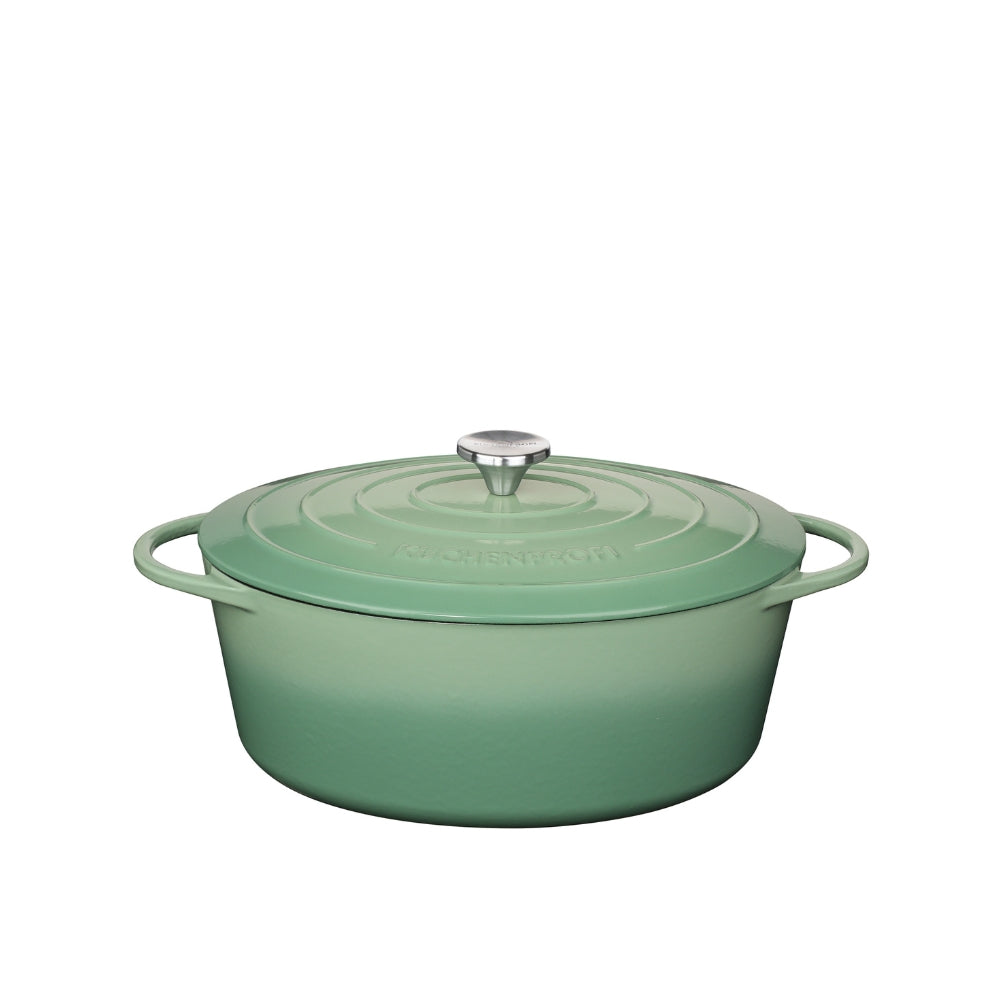 Küchenprofi Provence pata ovaali 33 cm/7 l jade