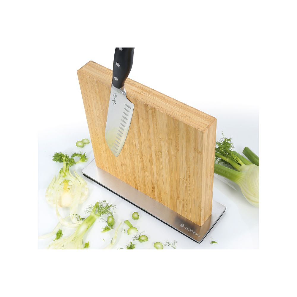 Zassenhaus magneettinen veitsitukki, bambu