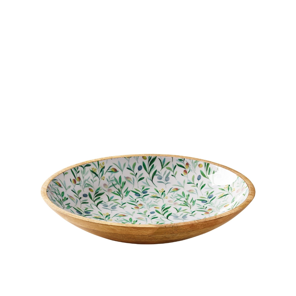 Zassenhaus Olive mangopuinen tarjoiluvati Ø 35 cm