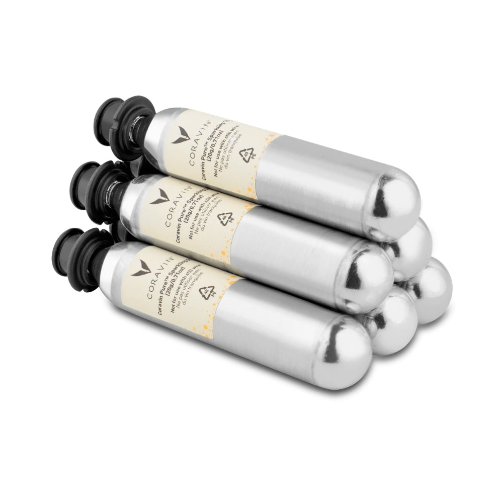 Coravin Sparkling kaasupatruuna 6 kpl