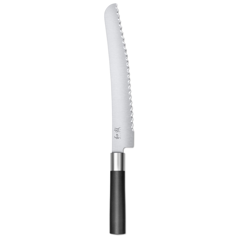 KAI Wasabi Black Bread knife -leipäveitsi 23 cm