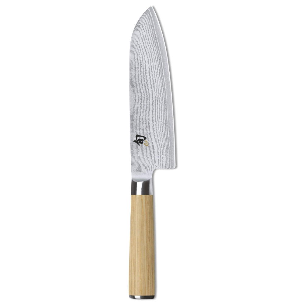 KAI Shun Classic White Santoku -veitsi 18 cm vaalea