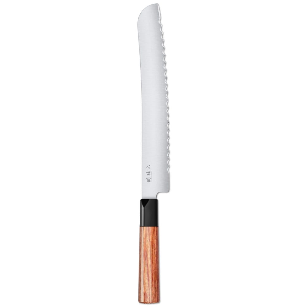 KAI Sekimagoroku Red Wood Bread knife -leipäveitsi 22,5 cm