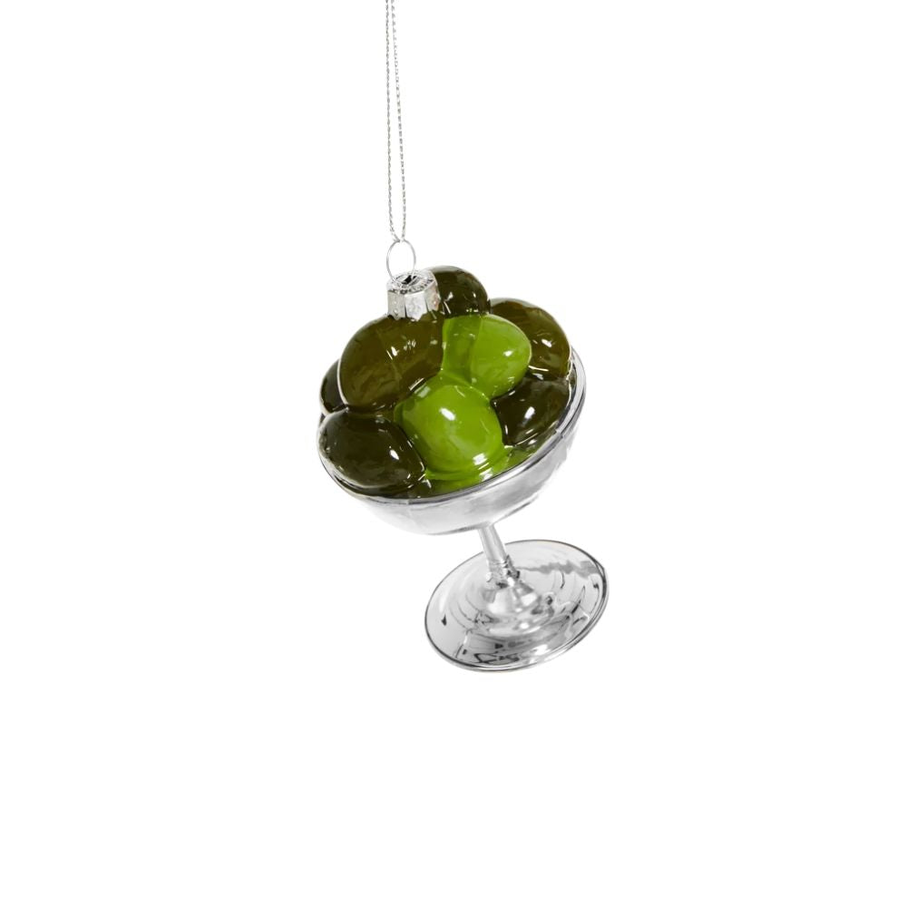 Yup in de boom Sliced olives -joulukuusenkoriste