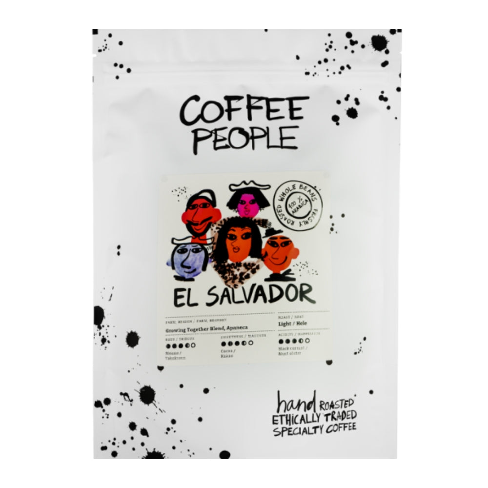 Coffee People El Salvador Apaneca, Growing Together Blend Light Roast suodatinkahvi 250 g
