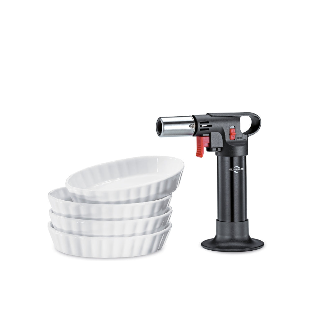Küchenprofi Creme Brulee Eco -setti 5-osaa