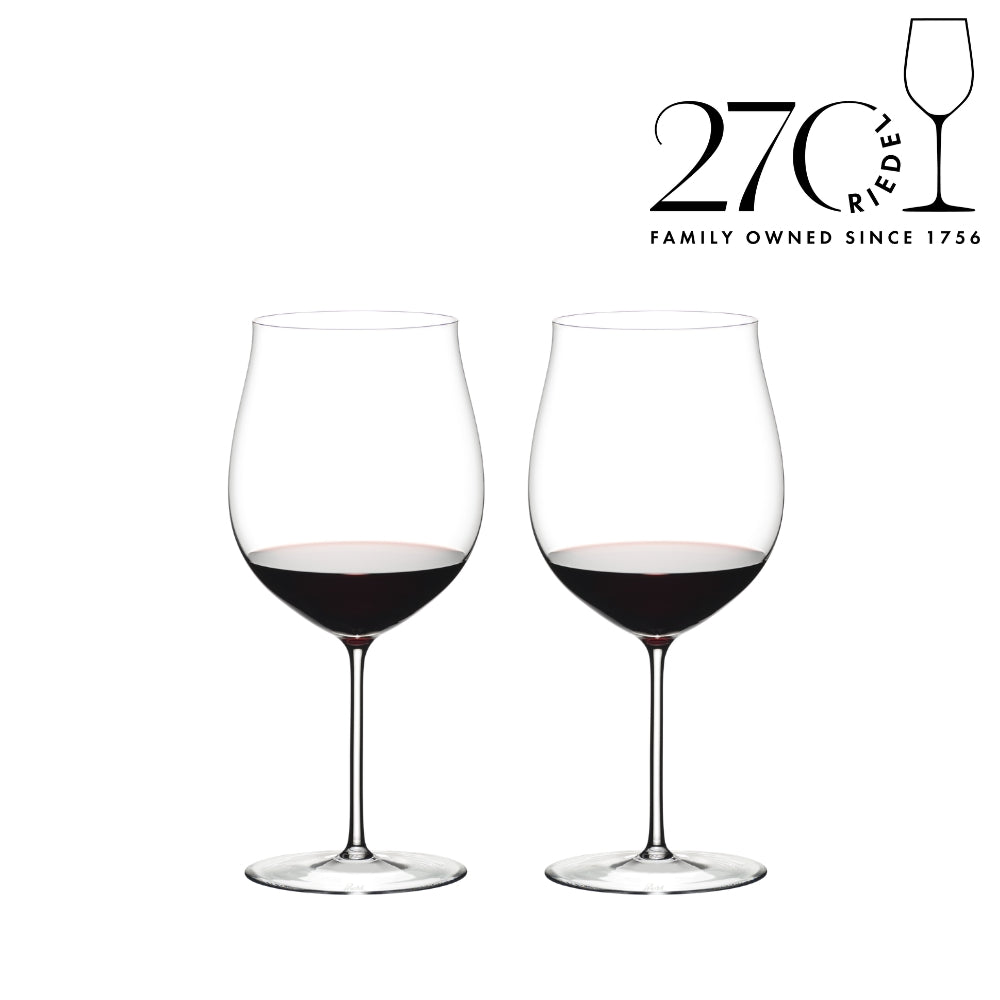 Riedel Sommeliers Burgundy Grand Cru -punaviinilasi 2 kpl 270v juhlapakkaus