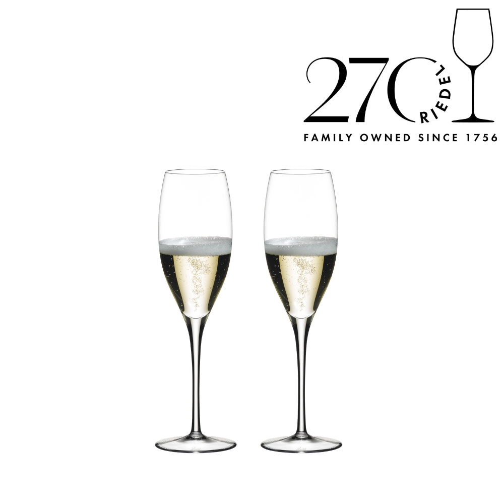 Riedel Sommeliers Vintage Champagne Glass -samppanjalasi 2 kpl 270v juhlapakkaus