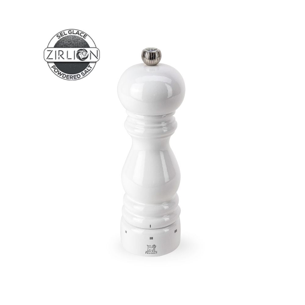 Peugeot Paris u'Select Zirlion -suolamylly 18 cm valkoinen