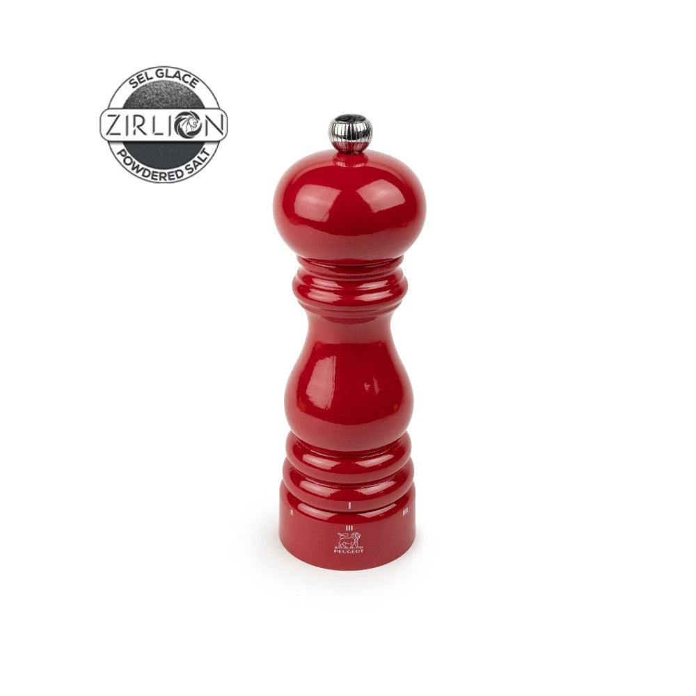 Peugeot Paris u'Select Zirlion -suolamylly 18 cm punainen