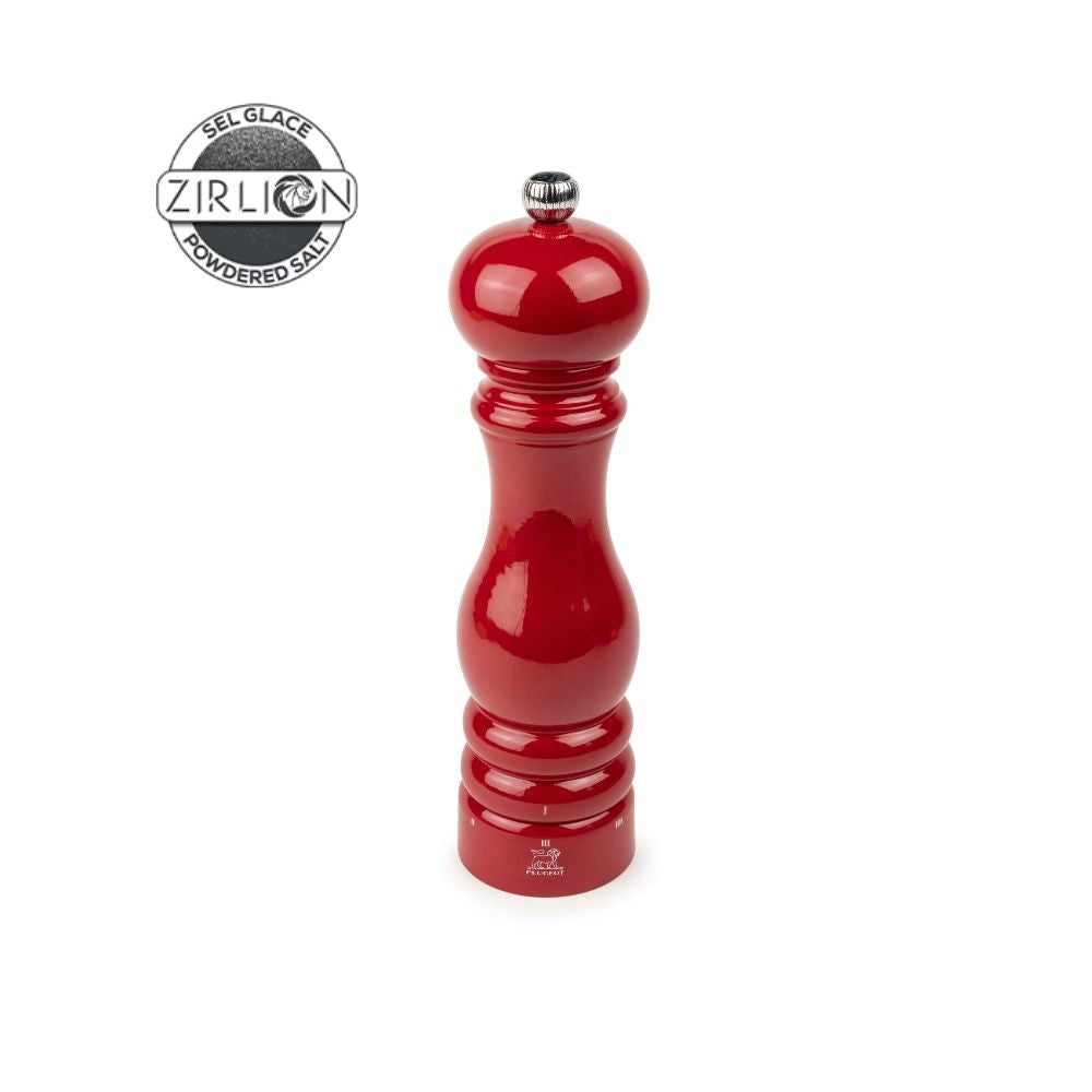 Peugeot Paris u'Select Zirlion -suolamylly 22 cm punainen