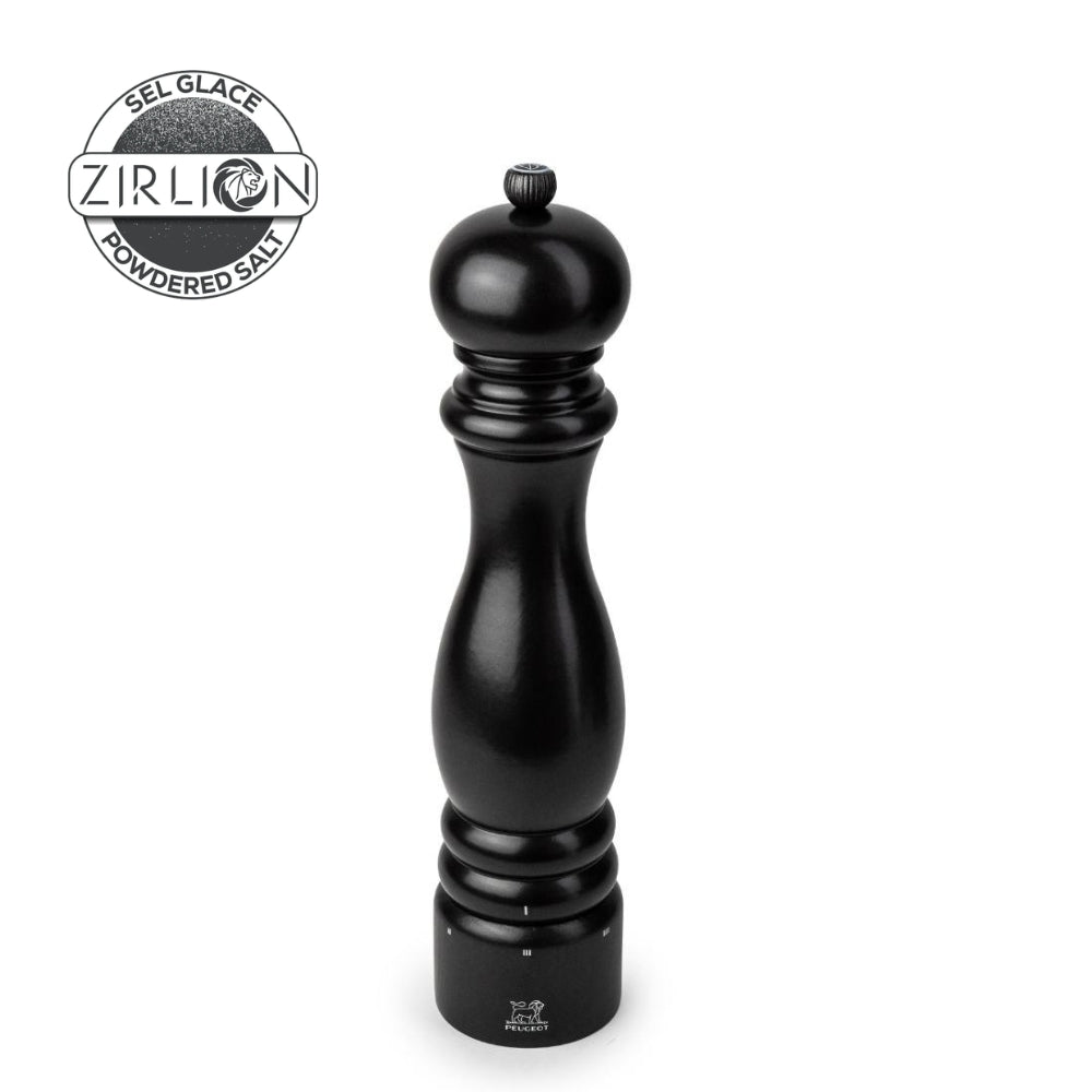 Peugeot Paris u'Select Satin Black Zirlion -suolamylly 30 cm mattamusta