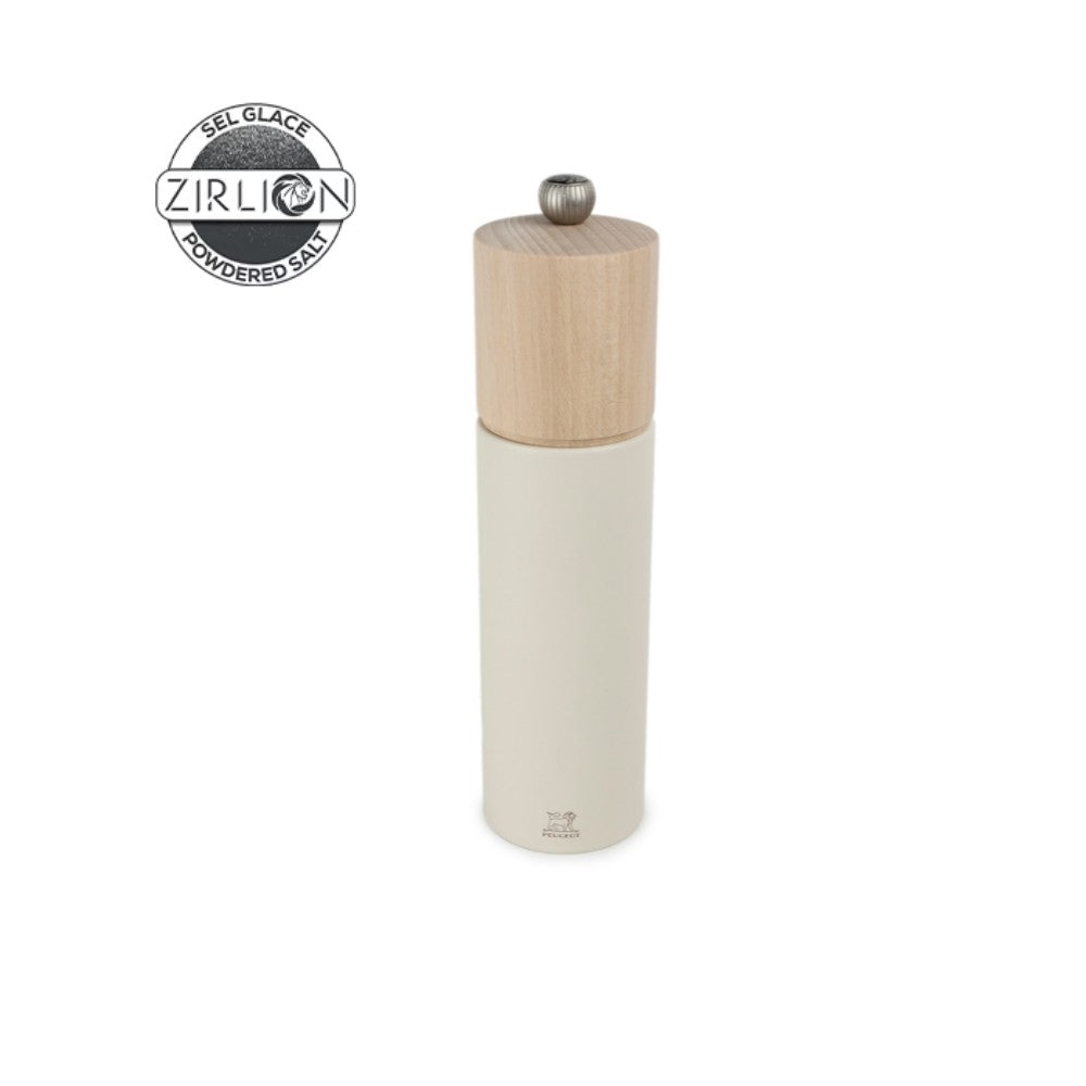 Peugeot Boreal -suolamylly Zirlion 21 cm kermanvalkoinen