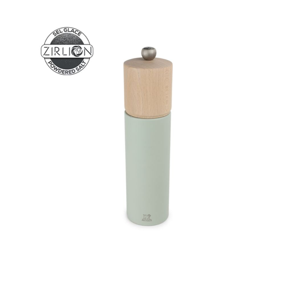 Peugeot Boreal -suolamylly Zirlion 21 cm vaalea mintunvihreä