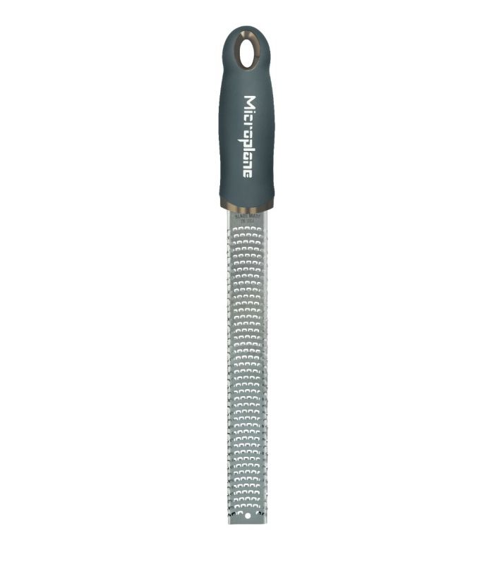 Microplane Premium Classic -raastin tummanharmaa