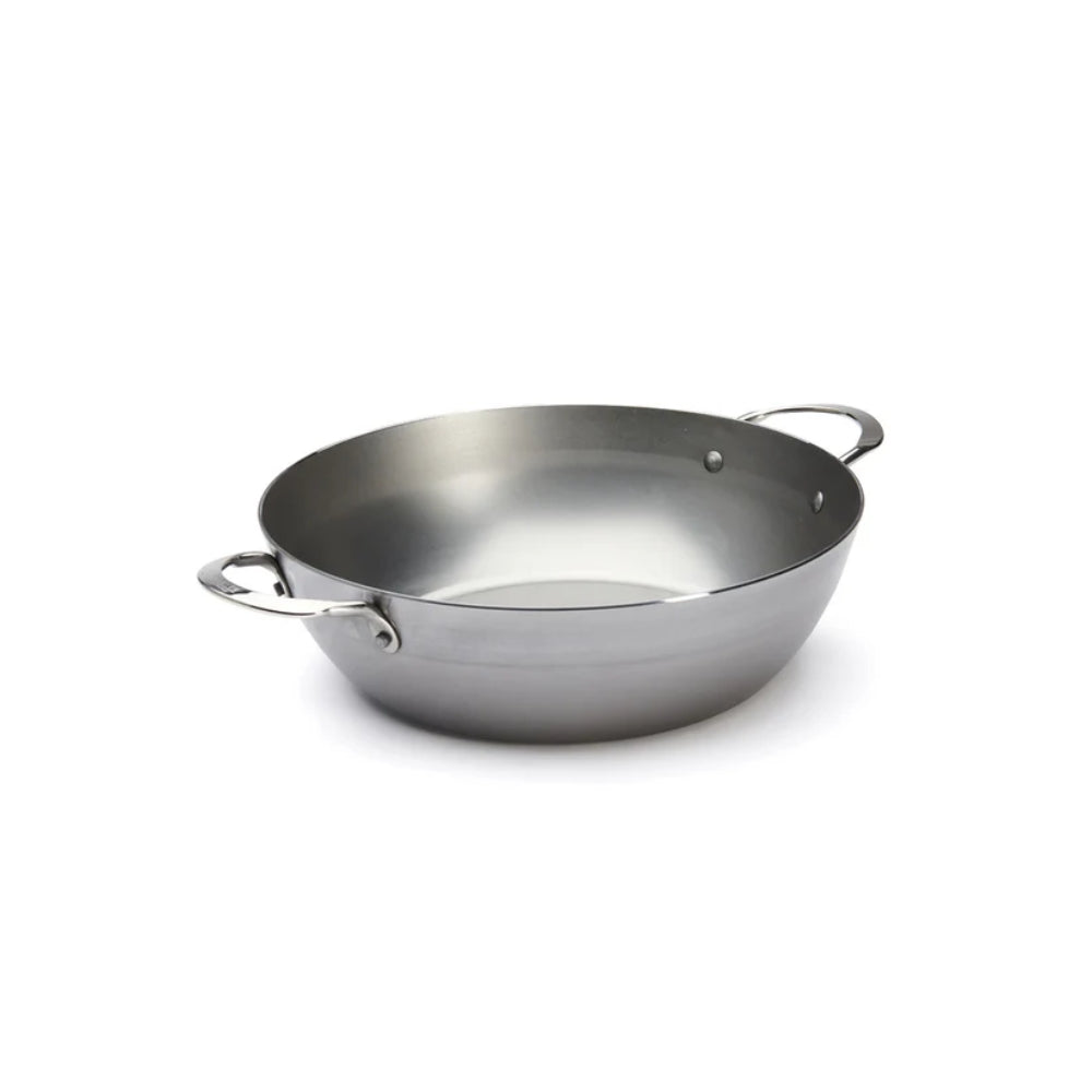 De Buyer Mineral B -maalaispannu kahvoilla 28 cm