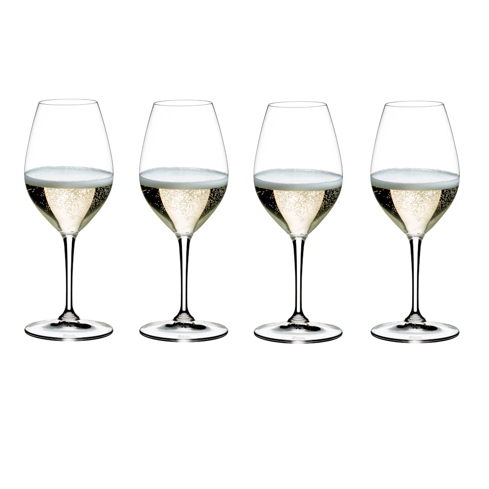 Riedel Vinum Champagne Wine Glass -samppanjalasi 4 kpl bonuspakkaus