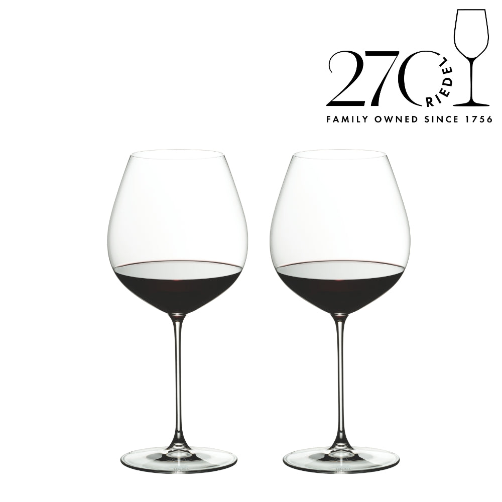 Riedel Veritas Old World Pinot Noir -punaviinilasi 2 kpl 270v juhlapakkaus