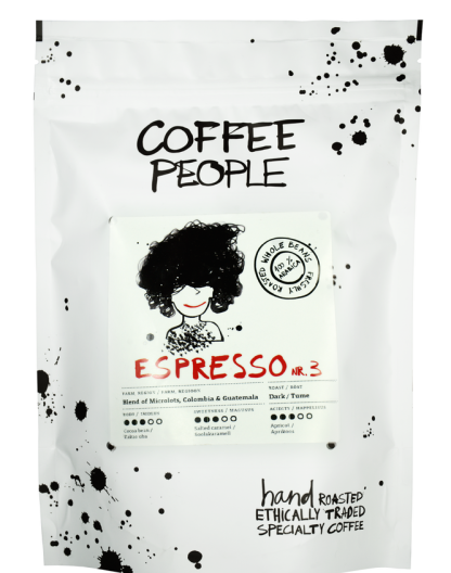 Coffee People Espresso dark 250 g pavut