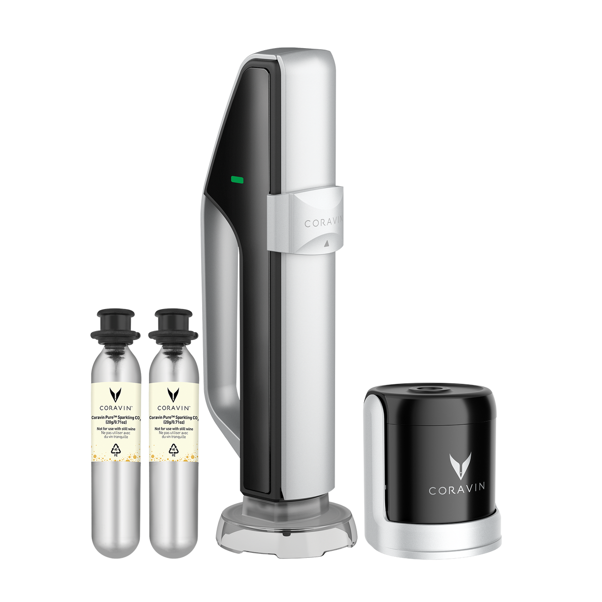 Coravin Sparkling -viininsäilytysjärjestelmä