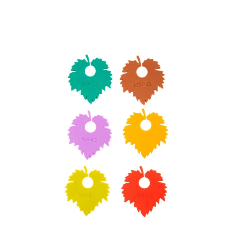 Koala Lasinmerkkaaja viininlehti 6 kpl