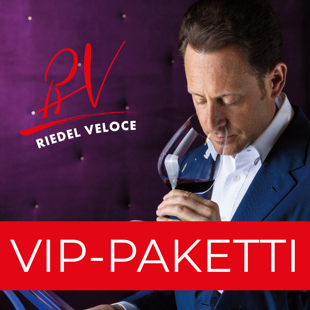 VIP-paketti - Riedel Wine Glass Experience by Maximilian J. Riedel