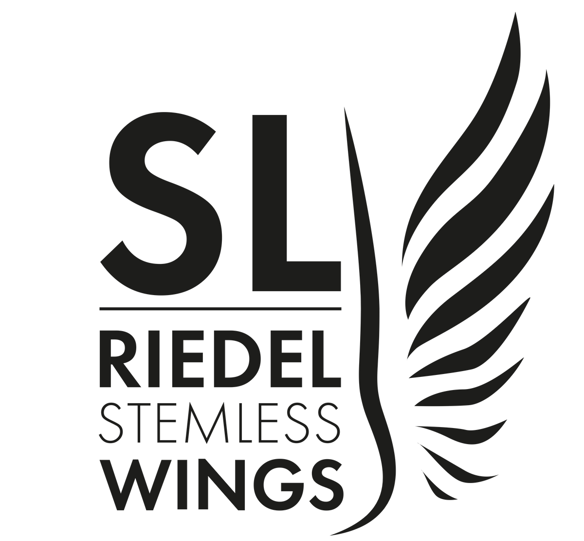 Riedel Stemless Wings Riesling/Champagne -viinilasi jalaton 1 kpl