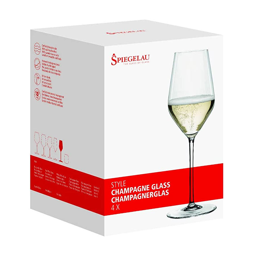 Spiegelau Style Champagne -samppanjalasi 4 kpl